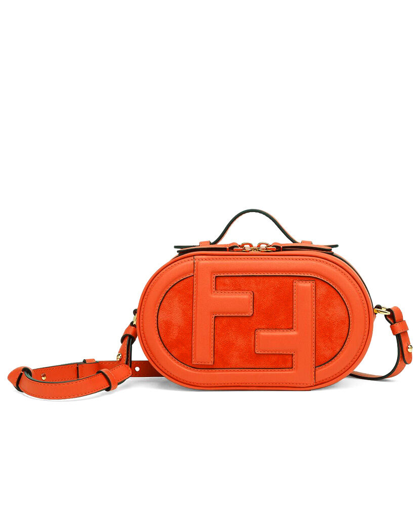 Fendi Mini Camera Case Bag 8BS058 Orange